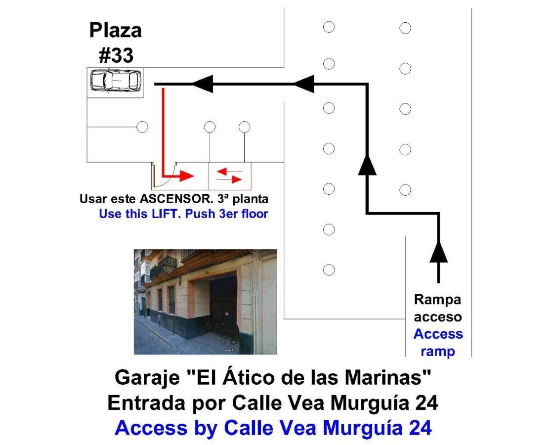 El Atico De Las Marinas Free Parking By Cadiz4Rentals Bagian luar foto